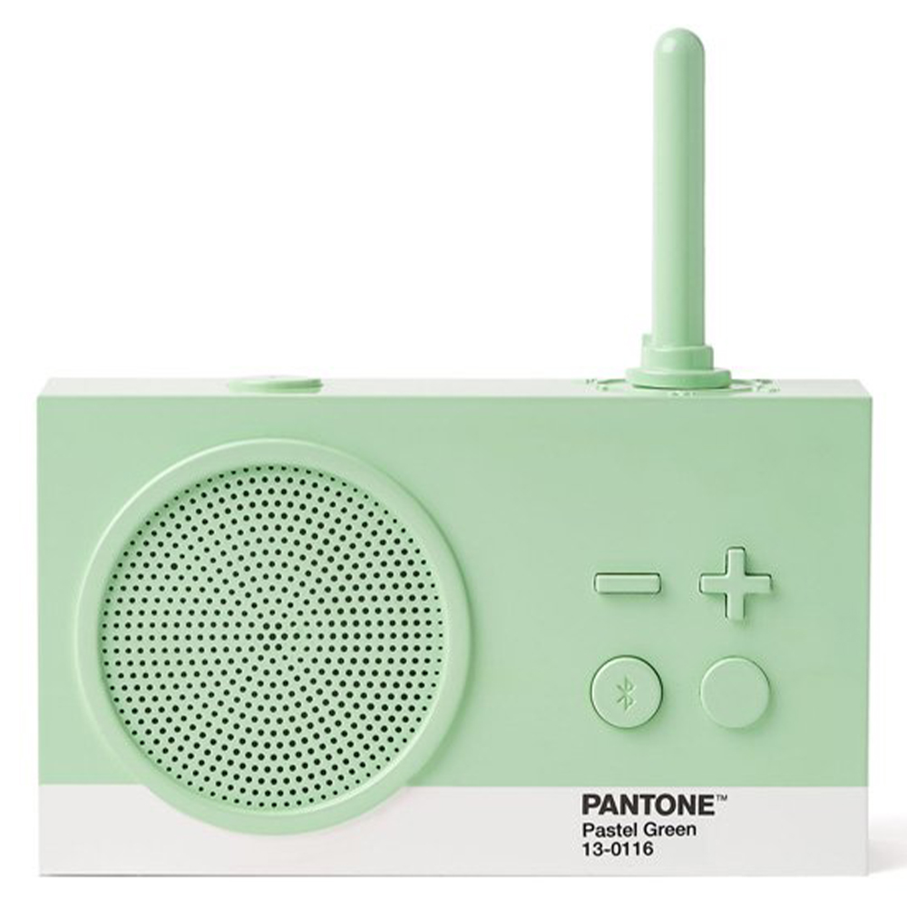 LEXON x Pantone Tykho 3 Bletooth Hoparlör ve Radyo Mint