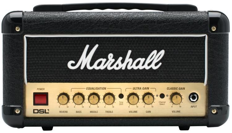 MARSHALL DSL1HR 1W 2 Kanallı Lambalı Kafa Elektro Gitar Amfisi