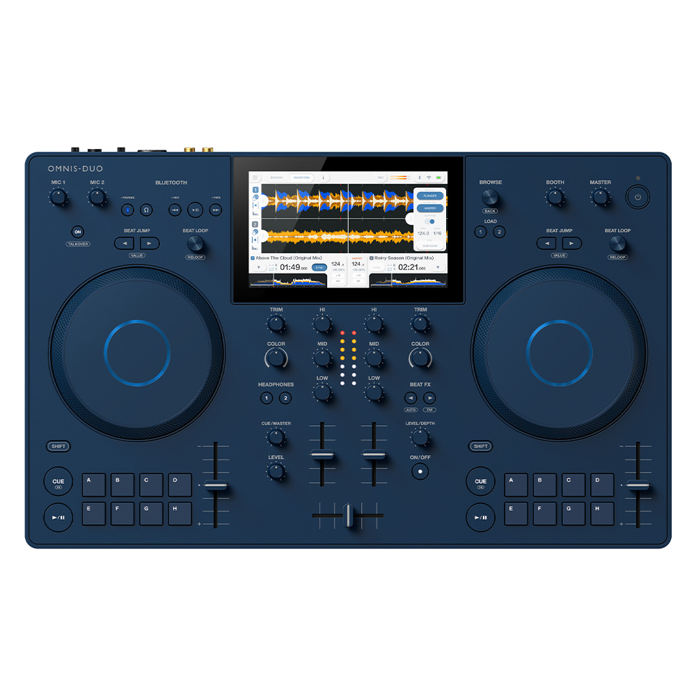 PIONEER DJ by ALPHATHETA OMNIS-DUO Şarjlı All-in-one DJ Kontrol Ünitesi