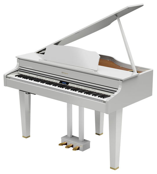 ROLAND GP607-PW Parlak Beyaz Mini Kuyruklu Dijital Piyano