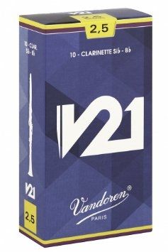 VANDOREN CR8025 / V21 2,5 Numara Klarnet Kamışı - 10'lu Kutu