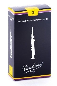 VANDOREN SR203 / 3 Numara Soprano Saksafon Kamışı - 10'lu Kutu