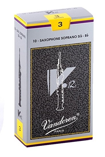 VANDOREN SR603 / V.12 3 Numara Soprano Saksafon Kamışı - 10'lu Kutu