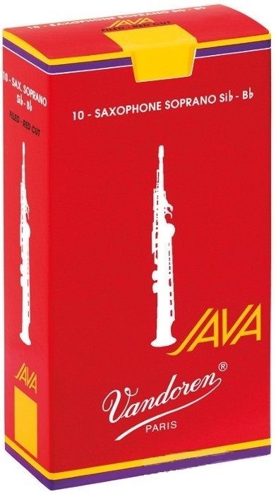 VANDOREN SR3025R JAVA 2,5 Numara Soprano Saksafon Kamışı - 10'lu Kutu