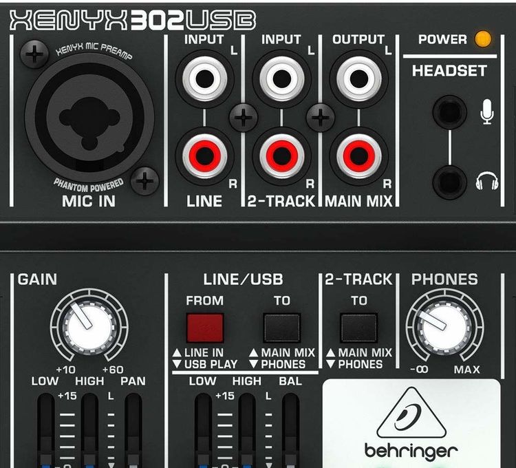 BEHRINGER XENYX 302USB / Analog Mixer Fiyatı, Özellikleri Zuhal Müzik