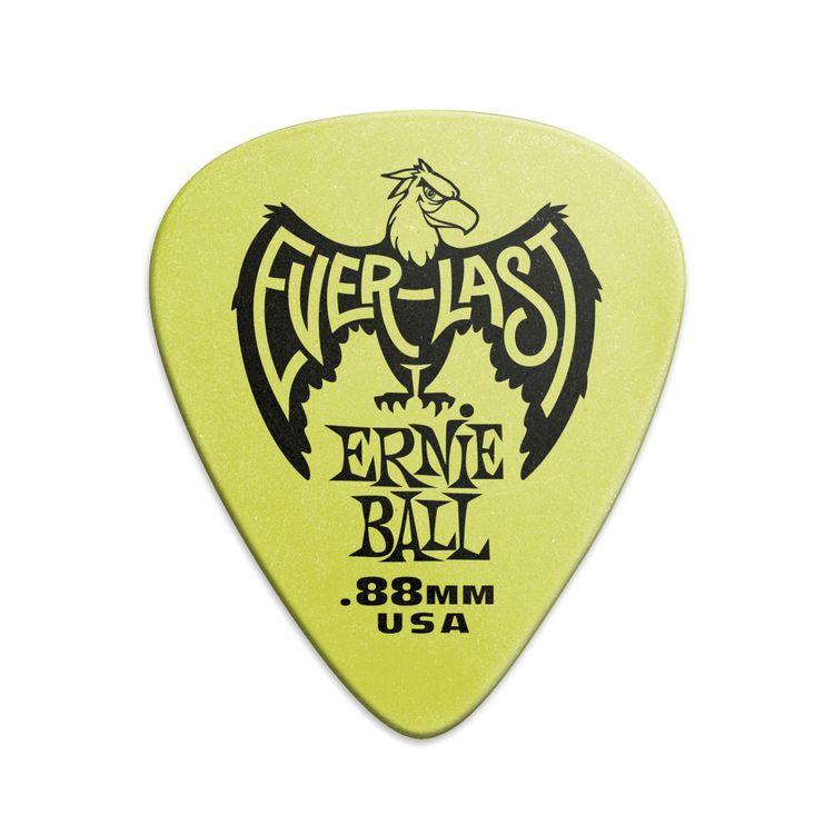 ERNIEBALL P09191 - Everlast 0.88mm Yeşil Pena (12 Adet)