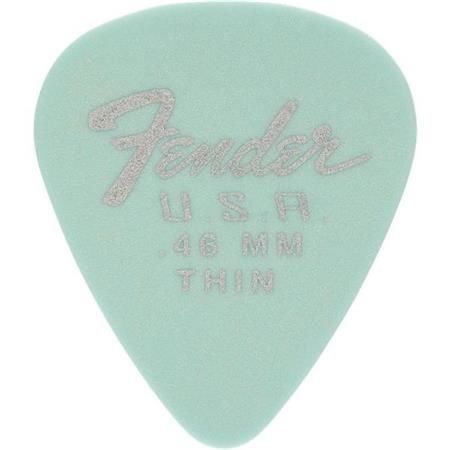 Fender Dura-Tone 351 Shape .46 Daphne Blue Pena (12 Adet)