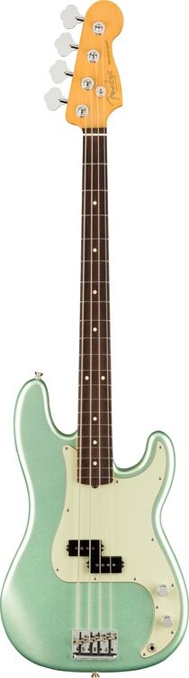 Fender American Professional II Precision Bass Gülağacı Klavye Mystic Surf Green Bas Gitar