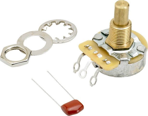 Fender Control 500K Solid Shaft CTS Controls and Switches