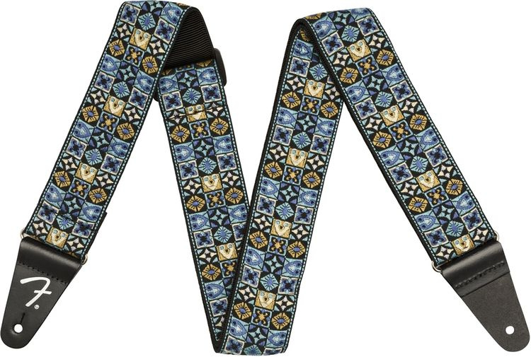 Fender Festival Strap Blue Gitar Askısı