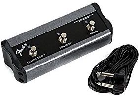 Fender Footswitch 3 Button Channel/Gain/Reverb 1/4