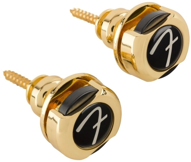 Fender Infinity Strap Locks Gold (2) Askı Kilidi Locks & Buttons
