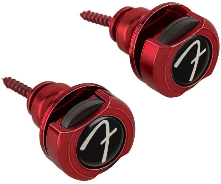 Fender Infinity Strap Locks Red (2) Askı Kilidi Locks & Buttons