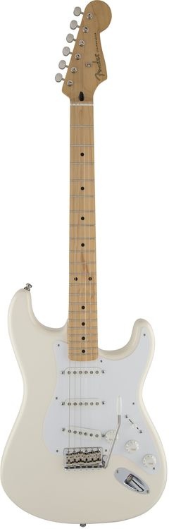 Fender Jimmie Vaughan Tex Mex Strat Akçaağaç Klavye Olympic White Elektro Gitar