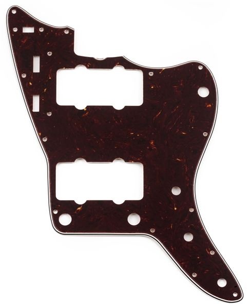 Fender Pickguard '65 Jazzmaster 13 hole 3-Ply Brown