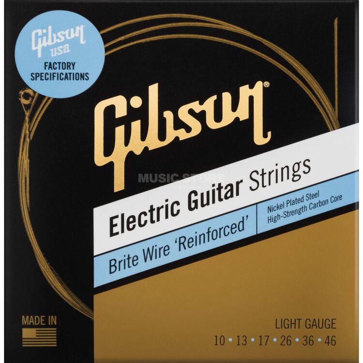 Gibson Brite Wire 'Reinforced' Elektro Gitar Teli