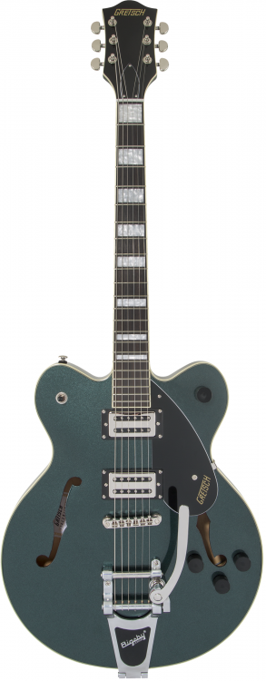 Gretsch G2622T Streamliner Center Block with Bigsby Laurel Klavye BroadTron BT-2S Pickups Gunmetal Elektro Gitar