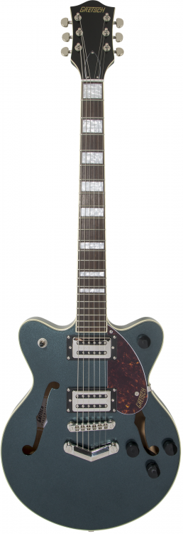 Gretsch G2655 Streamliner Center Block Jr. with V-Stoptail Laurel Klavye BroadTron BT-2S Pickups Gunmetal Elektro Gitar