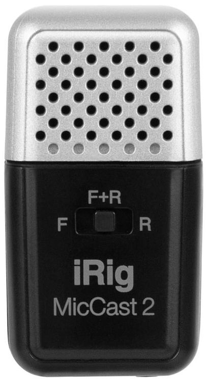 IK Multimedia iRig Mic Cast 2 Ultra-Kompakt Mikrofon (iOS & Android)