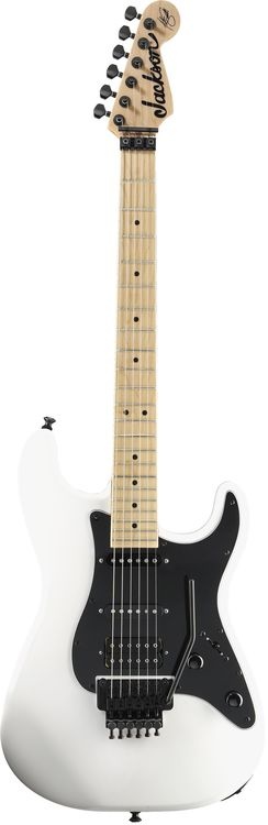 Jackson Adrian Smith Artist Serisi SDX Akçaağaç Klavye Snow White Elektro Gitar