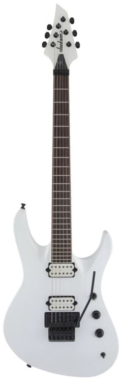 Jackson Chris Broderick Artist Serisi Pro Soloist 6 Gülağacı Klavye Snow White Elektro Gitar