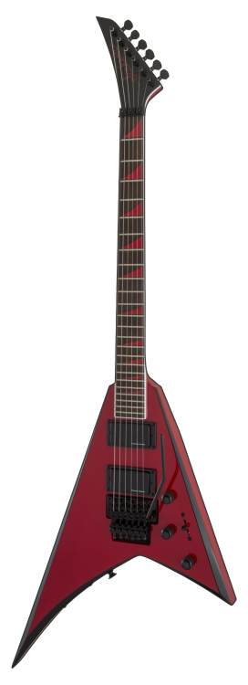 Jackson X Serisi Rhoads RRX24 Laurel Klavye Red with Black Bevels Elektro Gitar