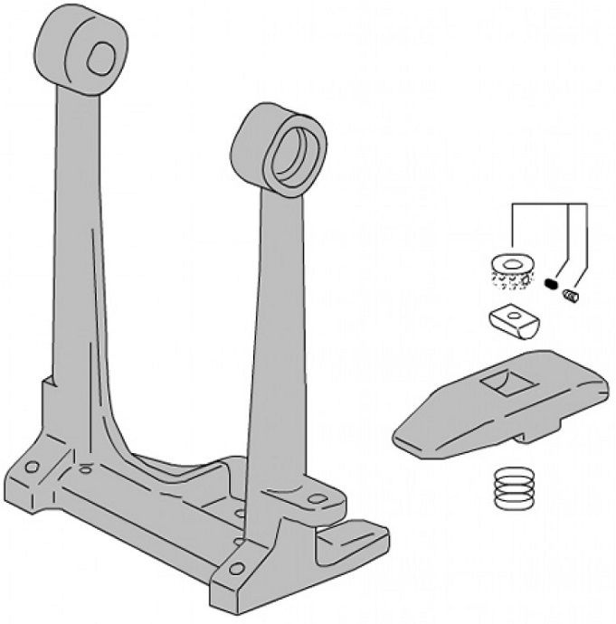 PEARL DC-513A Pedal Frame
