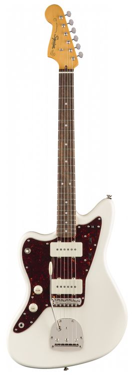 Squier Classic Vibe 60s Jazzmaster Solak Laurel Klavye Olympic White Solak Elektro Gitar