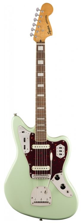 Squier Classic Vibe 70s Jaguar Laurel Klavye Surf Green Elektro Gitar