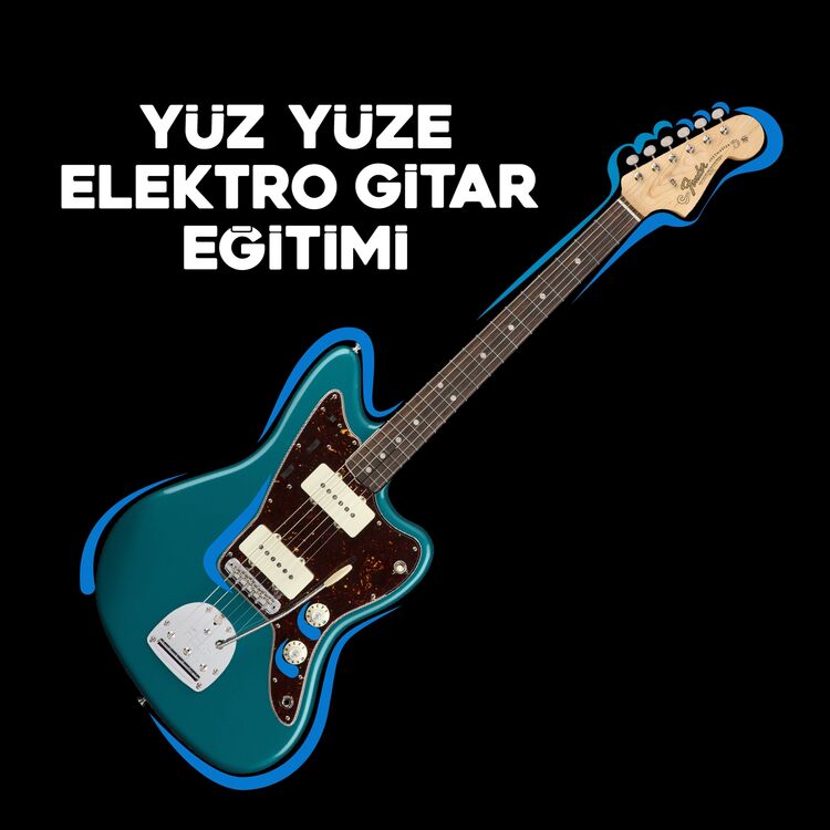 Yüz Yüze Birebir Elektro Gitar Eğitimi (1 Aylık 4 Ders Eğitim Paketi)