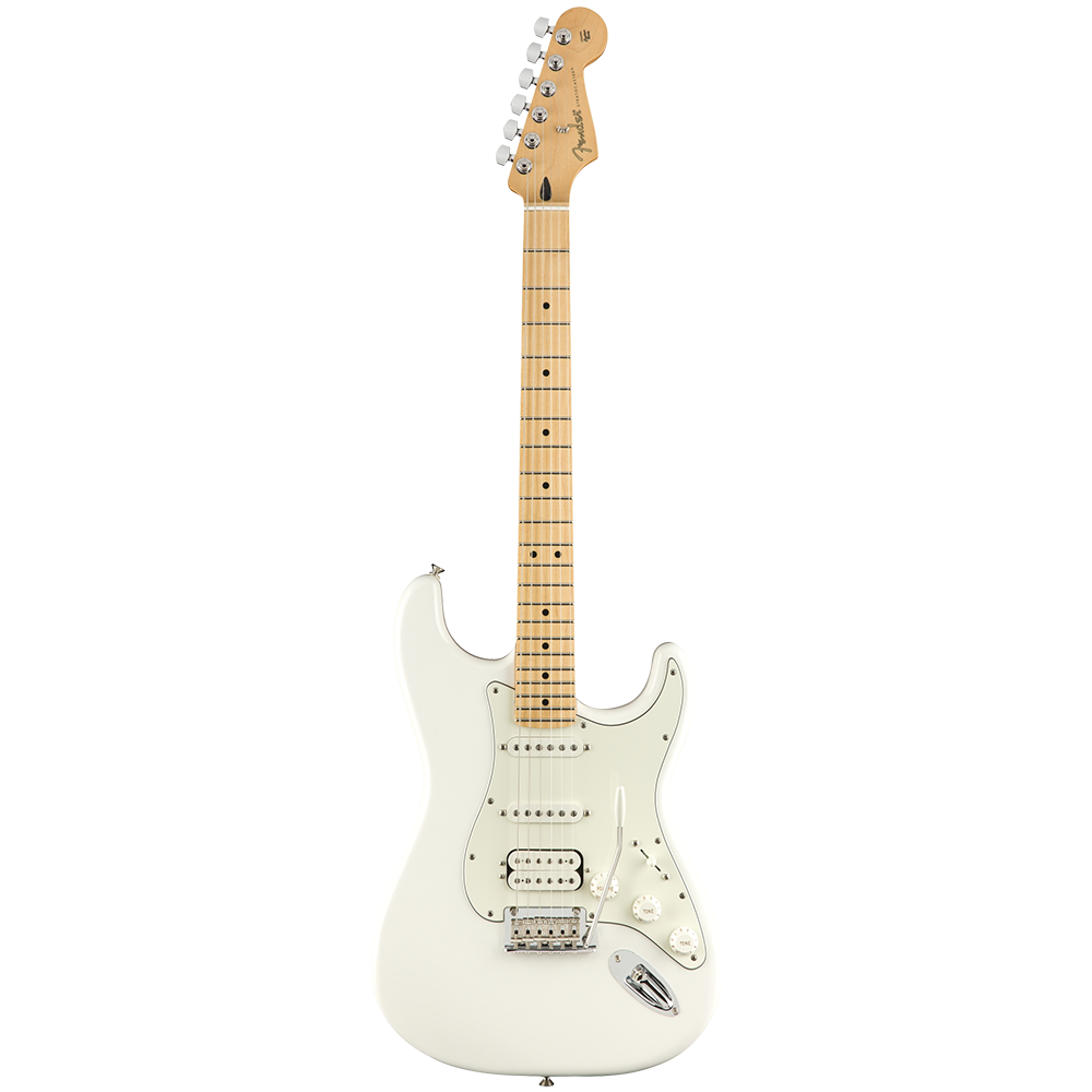 Fender Player Stratocaster HSS Akçaağaç Klavye Polar White Elektro Gitar