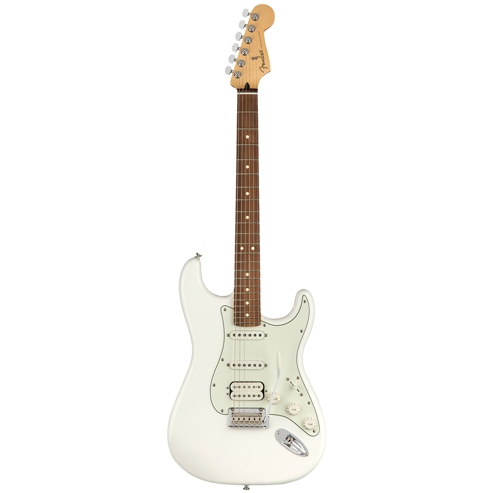 Fender Player Stratocaster HSS Pau Ferro Klavye Polar White Elektro Gitar