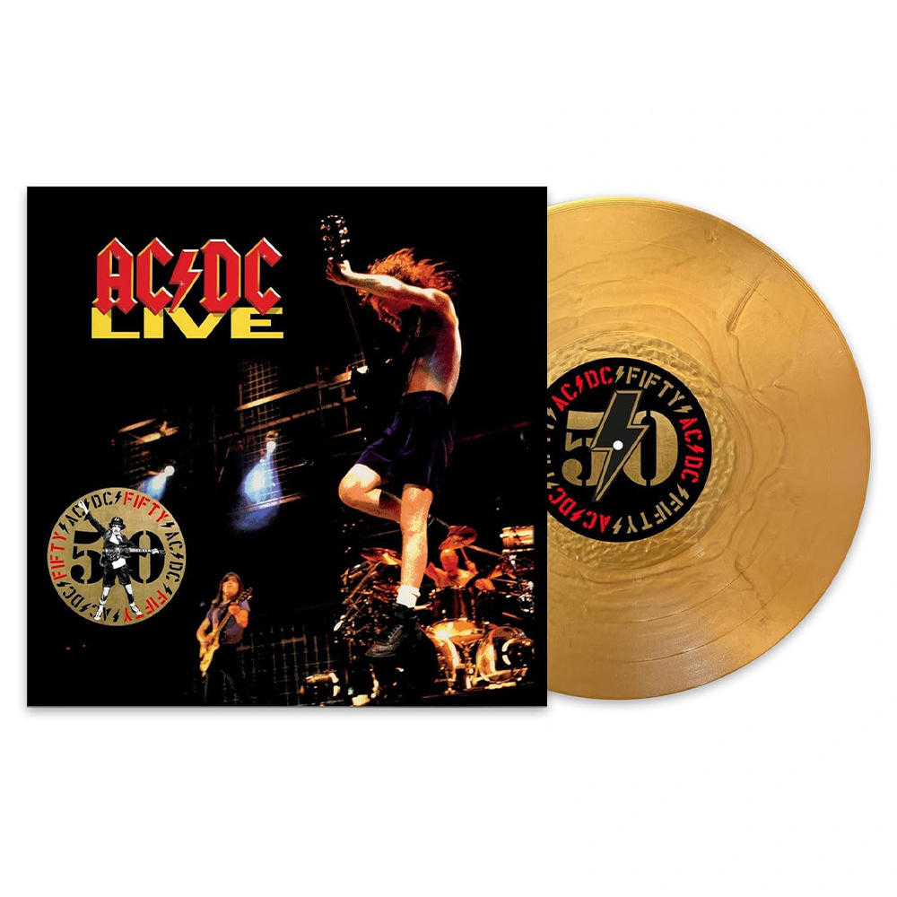 AC/DC - Live (50th Anniversary - Gold Nugget Vinyl) Fiyatı