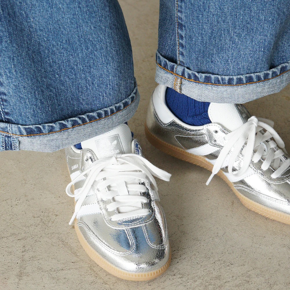 adidas SAMBA OG シルバー 25cm スニーカー2025 今季 adidas Samba OG Ayakkabı - Gümüş | adidas Türkiye