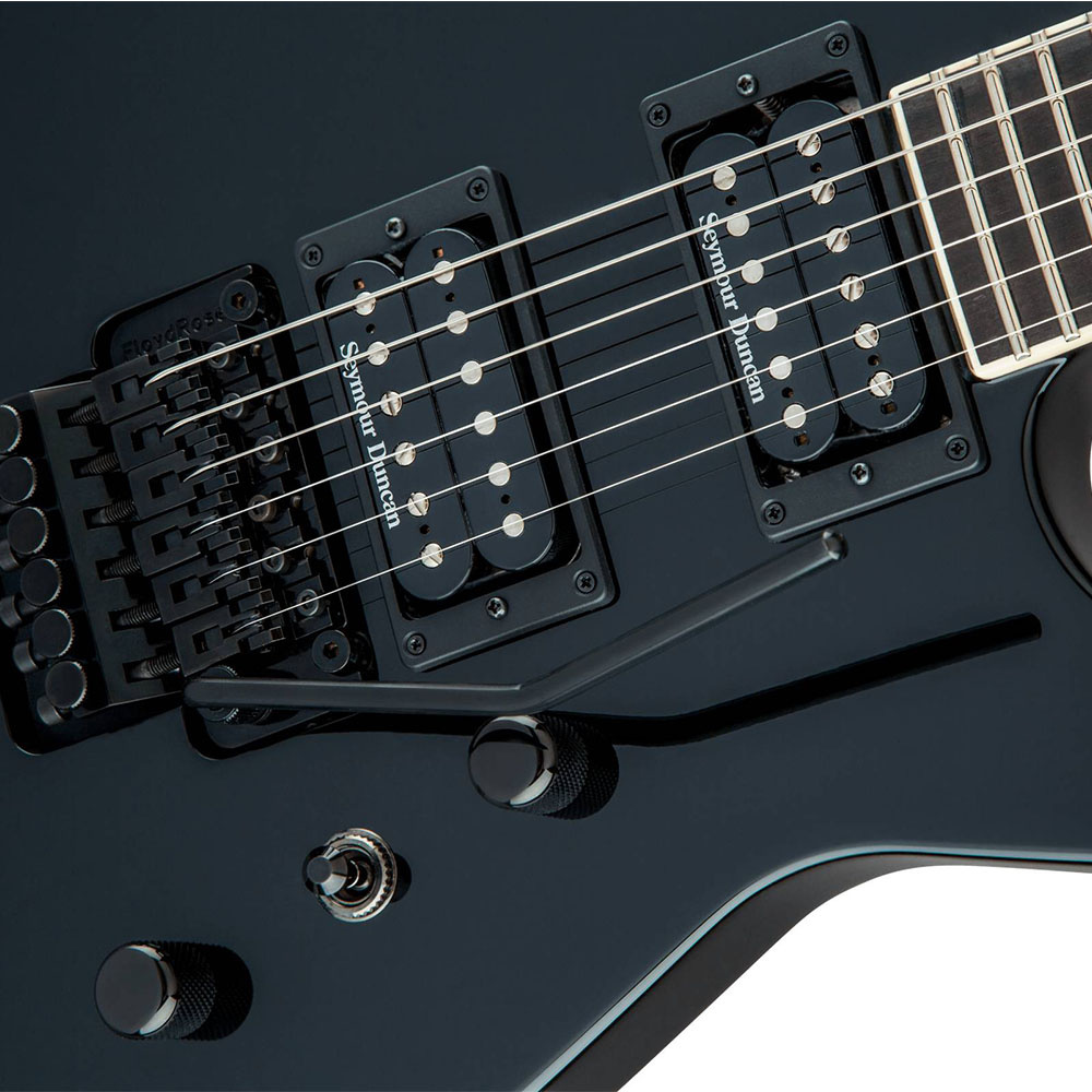 Jackson USA Select SL2H Soloist Floyd Rose Abanoz Klavye Siyah