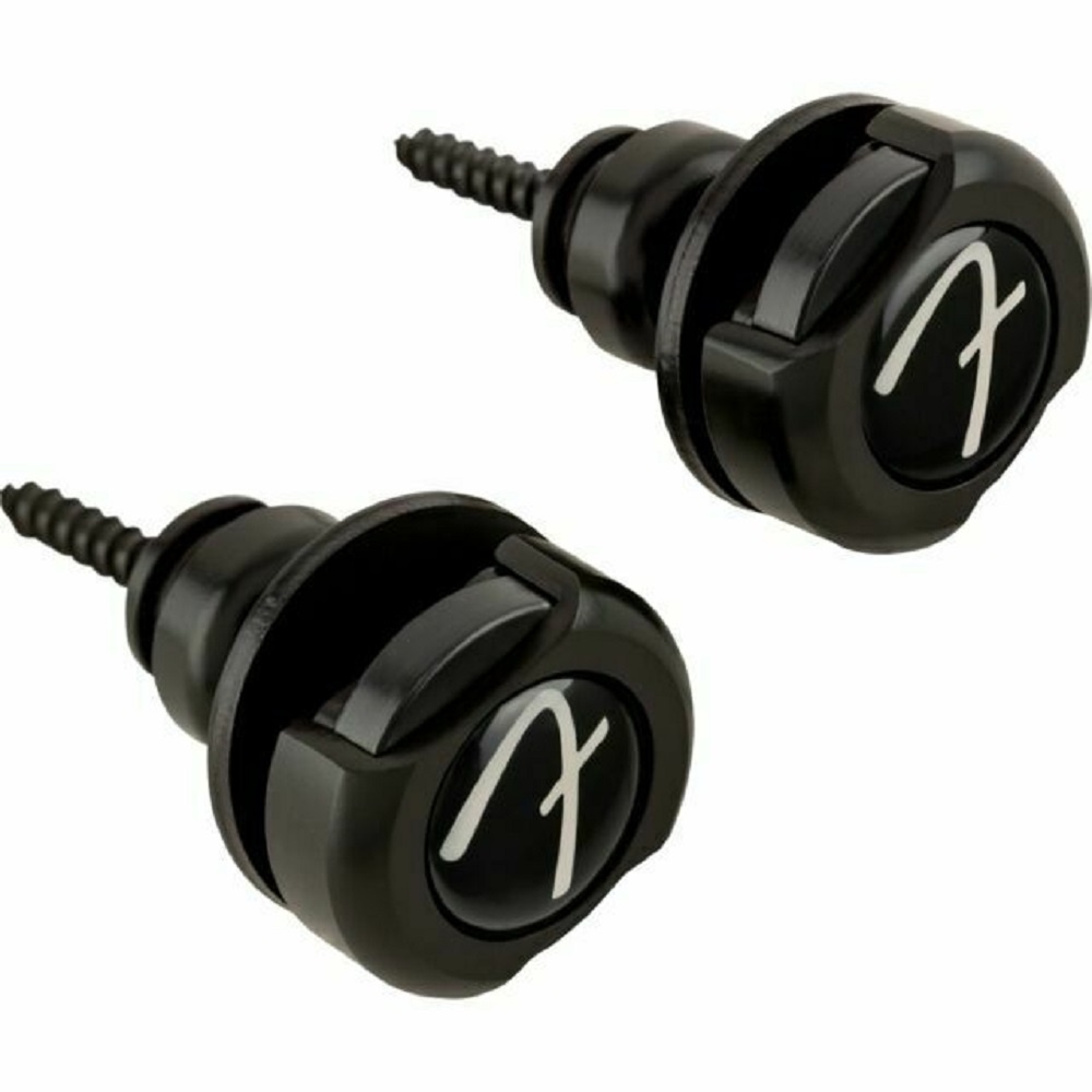 Fender Infinity Strap Locks Black 2 Ask Kilidi Locks Buttons