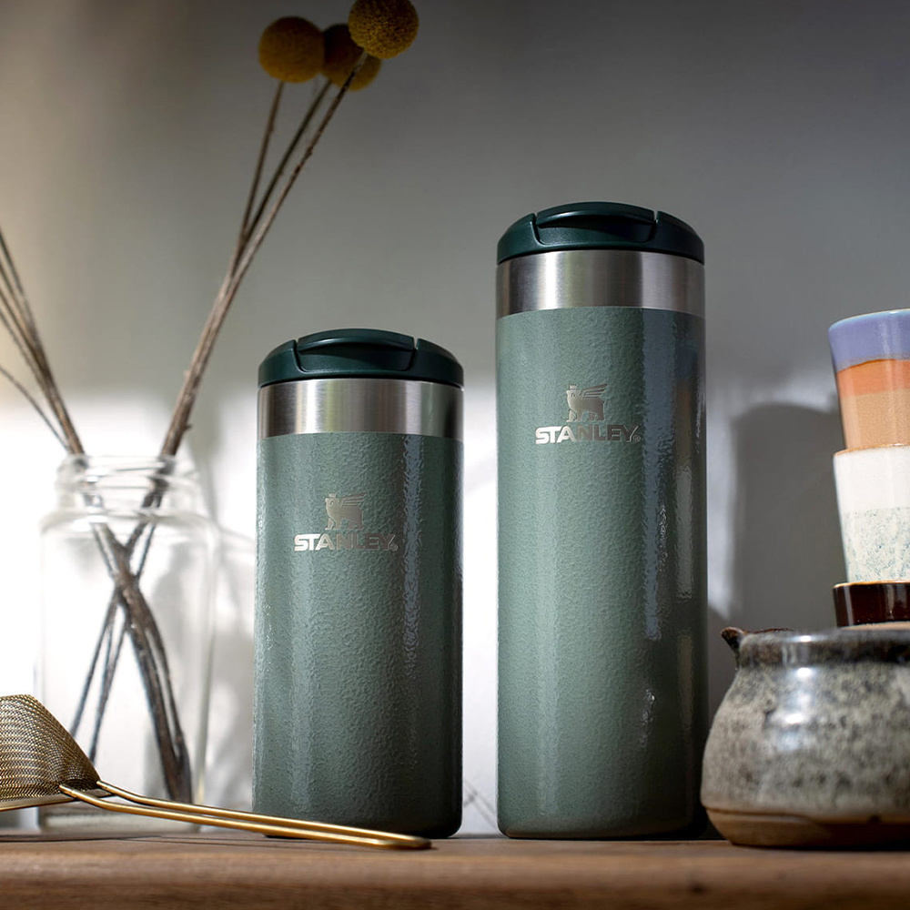 STANLEY The Aerolight Transit Mug .35L / 12Oz Hammertone Green