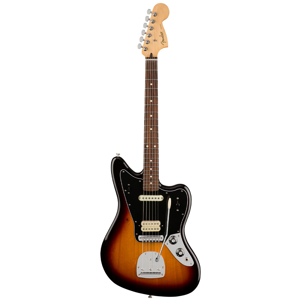 Fender Player Jaguar Pau Ferro Klavye 3 Tone Sunburst Elektro Gitar