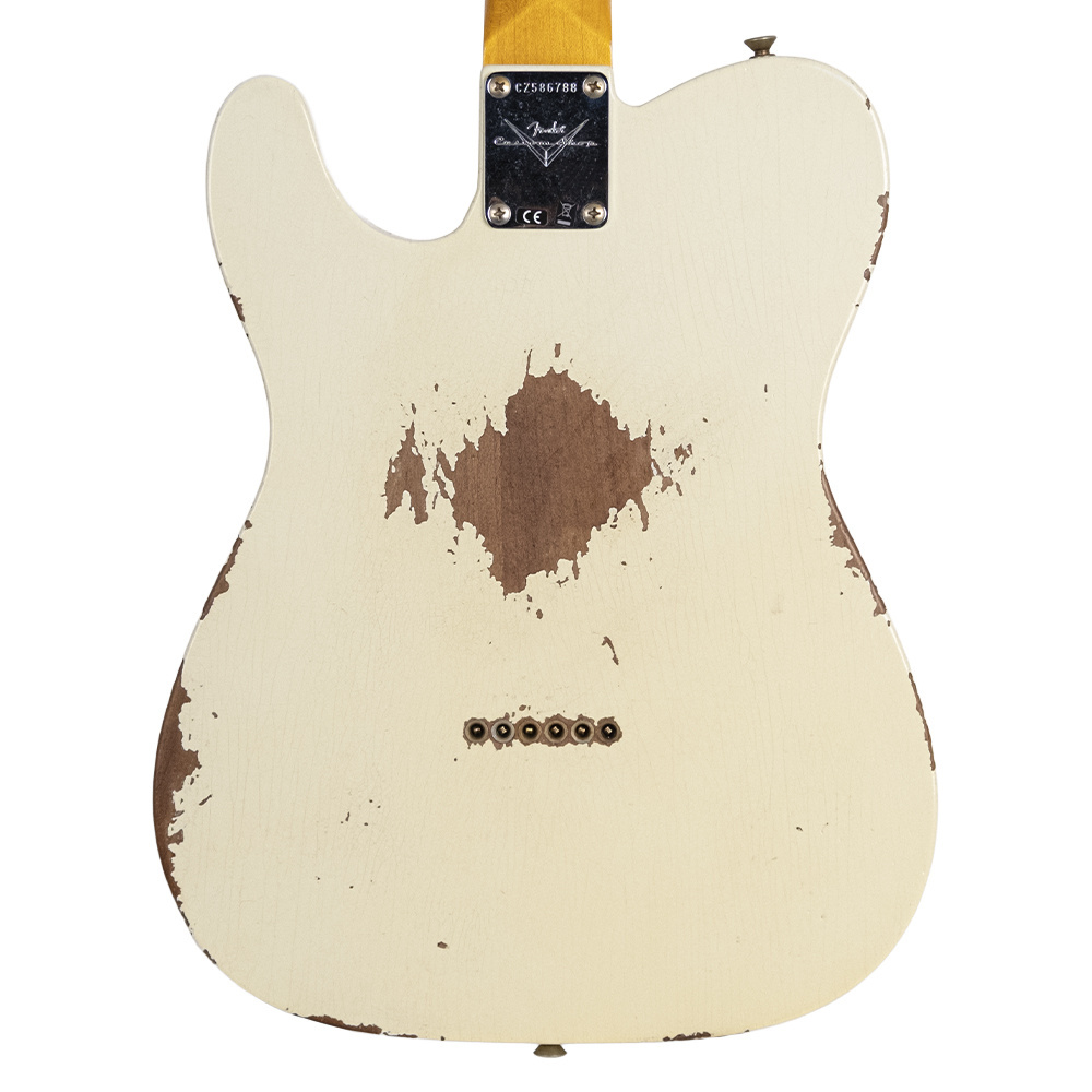 Fender Custom Shop 1961 Telecaster Heavy Relic Gülağacı Klavye