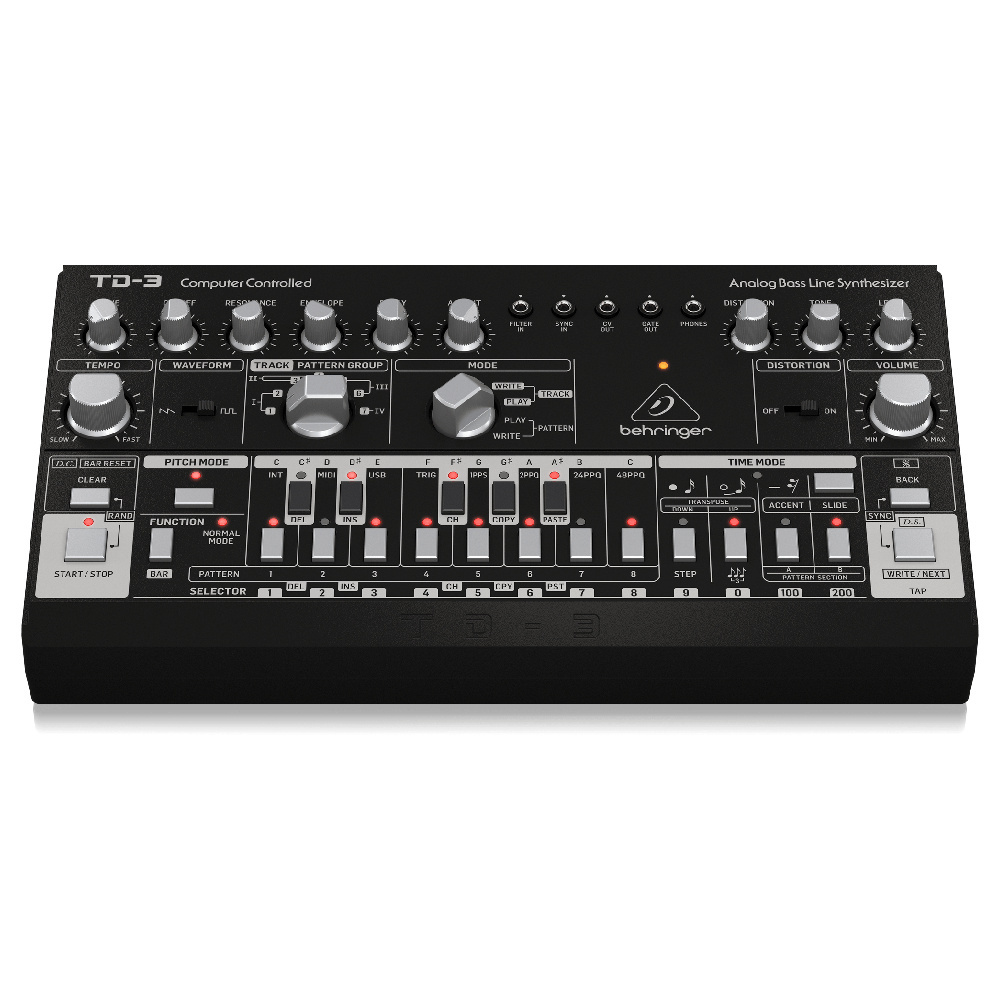 BEHRINGER TD-3-BK Analog Bass Line Synthesizer (Siyah) Fiyatı