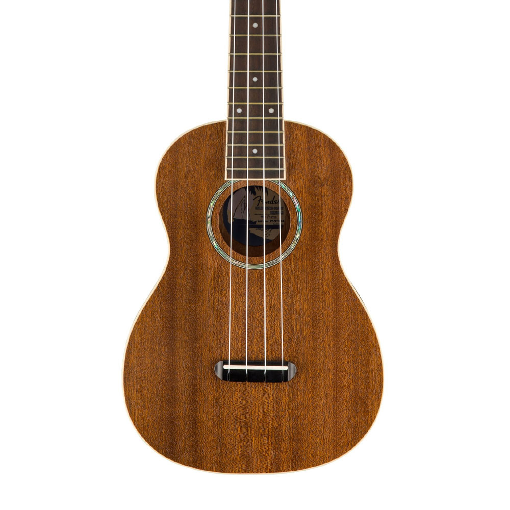 Fender Zuma Concert Walnut Klavye Naturel Ukulele Fiyat