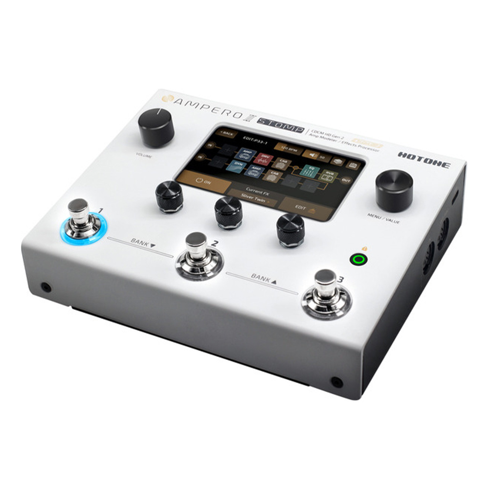 Hotone MP-300 Ampero II Stomp Amp Modeler & Effects