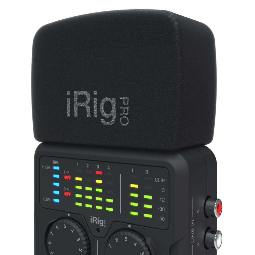 IK Multimedia IP-IRIG-QTRDLX-IN-iRig Pro Quattro I/O Deluxe Kayıt ...
