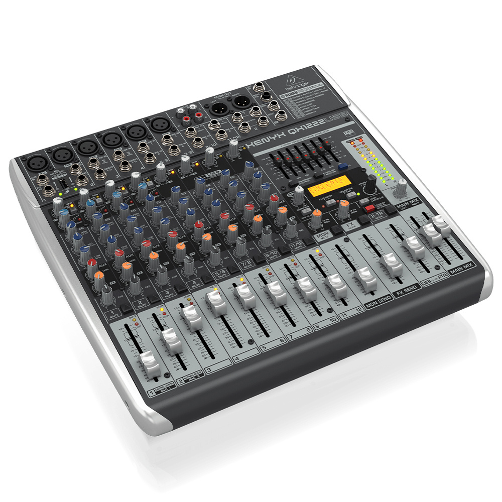 BEHRINGER XENYX X1222USB 中古（一部難あり） BEHRINGER QX1222USB XENYX Analog Mixer Fiyatı, Özellikleri | ZUHAL
