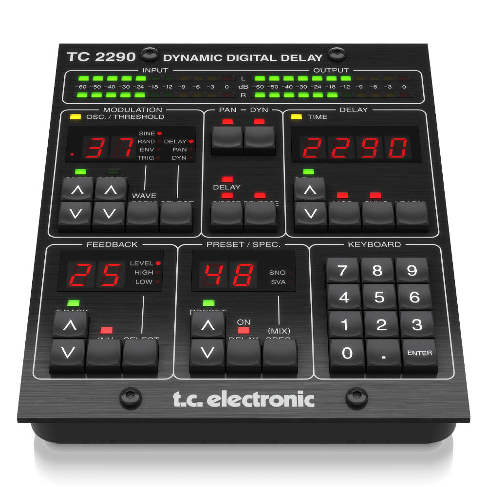 TC Electronic TC2290-DT Dinamik Delay Plug-In Masa Üstü Kontrol