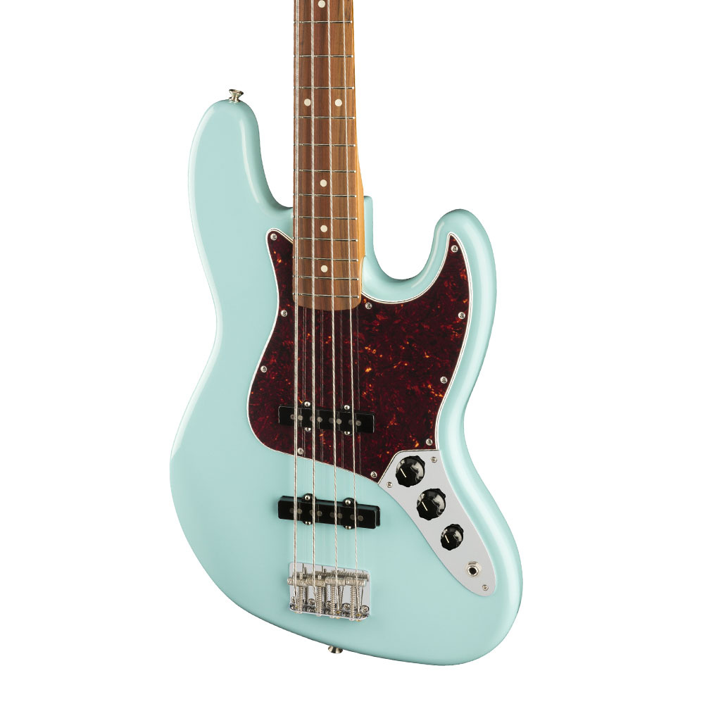 Fender Vintera 60s Jazz Bass Pau Ferro Klavye Daphne Blue Bas Gitar
