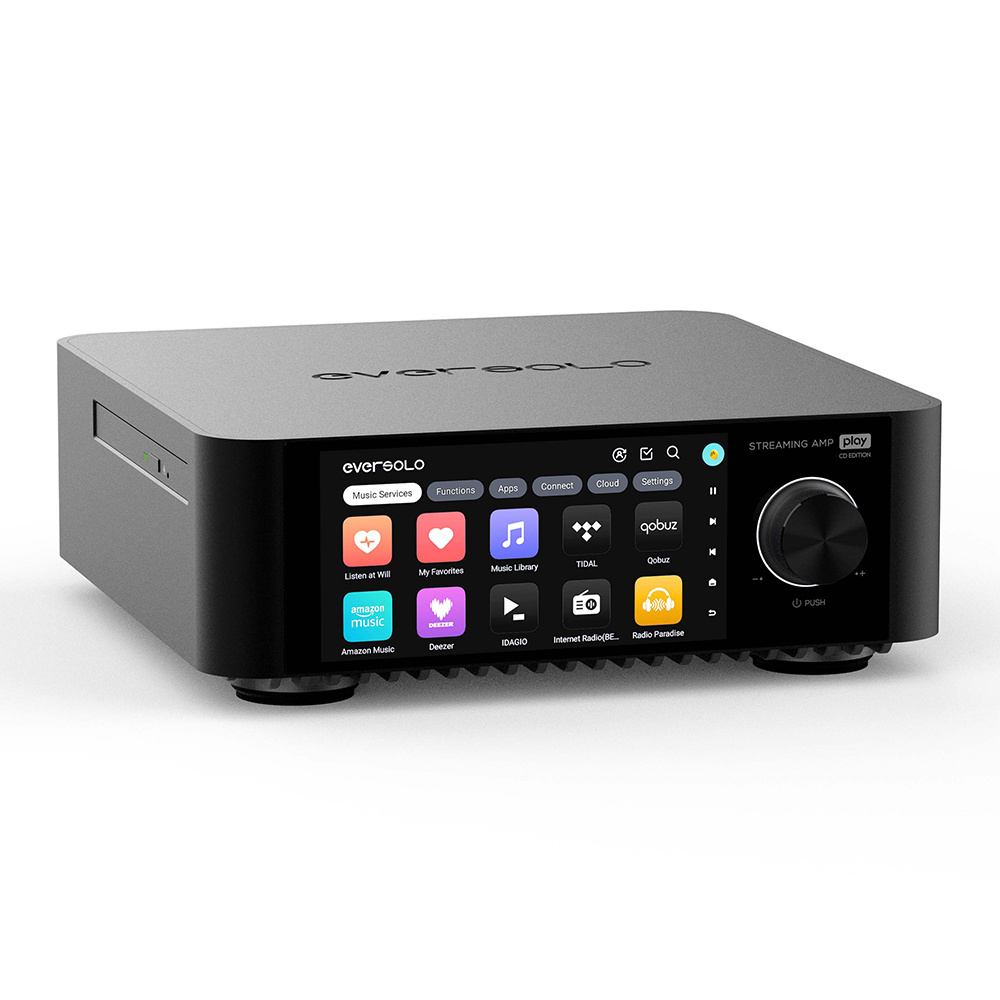 【新品】Eversolo Play CD Edition ストリーミングアンプ EverSolo Play CD All In One HiFi Amplifikatör Fiyatı, Özellikleri