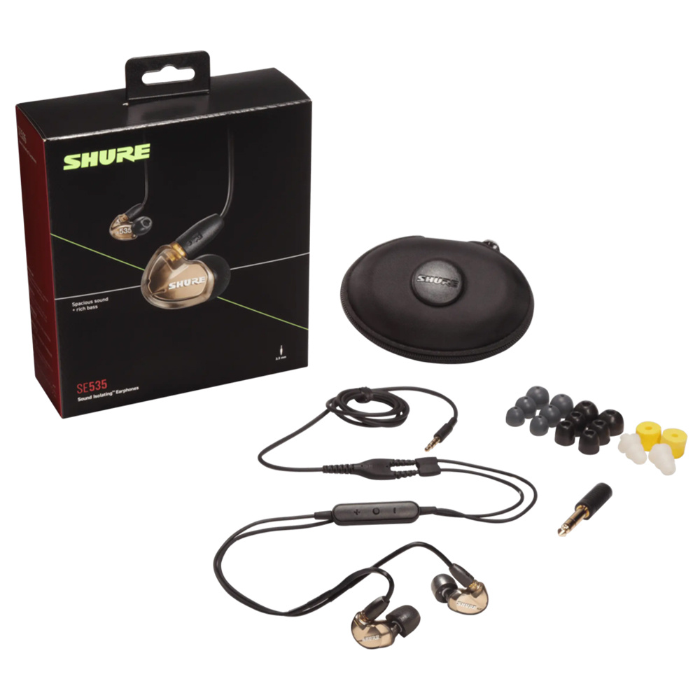 Shure SE535 ブロンズ左右本体 NL製リケーブル付 Shure SE535-CL-EFS In Ear Monitör Kulaklık Fiyatı, Özellikleri