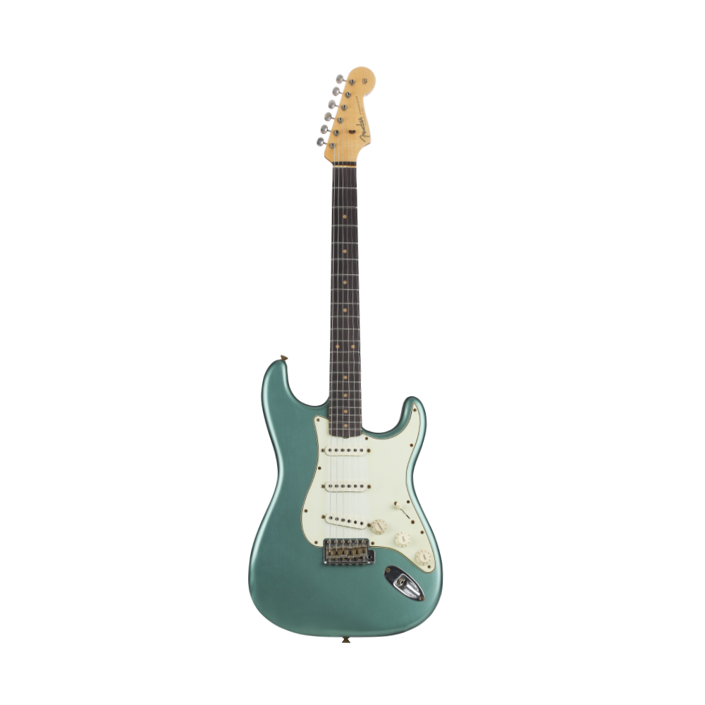Fender Custom Shop S20 Limited Edition 1960 Stratocaster Journeyman Relic Faded Aged Sherwood Green Metallic Elektro Gitar