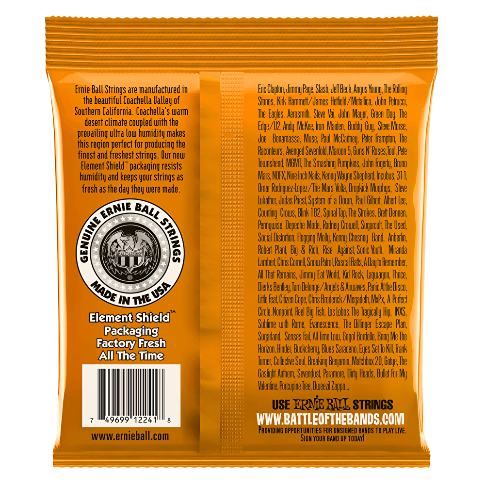 Ernie ball outlet strings hybrid slinky